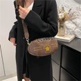 thumbnail image 4 of Diconna Sac Bandoulière pour Femmes avec Bandoulière Réglable Sac Vintage Élégant en Forme de Rugby, 4 of 9