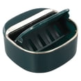 thumbnail image 2 of Wall Mounted Soap Holder with Drainage and Cover for Bathroom Space Saving Dark green, 2 of 9