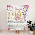 thumbnail image 4 of Birthday Gifts for Women Men Him Her, 40th 50th 60th 70th 80th Birthday Gifts for Mom Sister Wife Grandma, Best Birthday Gift Ideas Throw Blanket, Gifts for her on Birthday Mothers Day, 4 of 5
