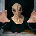 thumbnail image 3 of SUNSIOM Couvre-Chef Alien Halloween Réaliste 3D Extraterrestre Accessoire de Cosplay pour Adultes, 3 of 6
