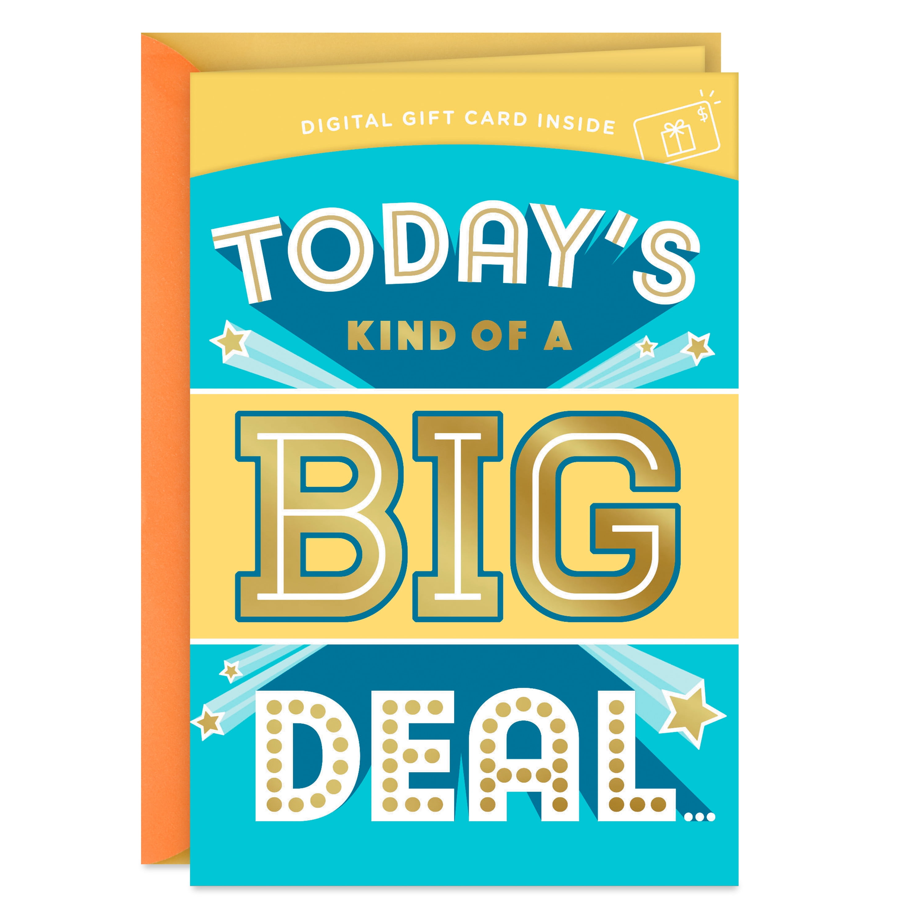 Hallmark Gift Card Greeting Birthday Card for Kids (You're Kind of a Big Deal)
