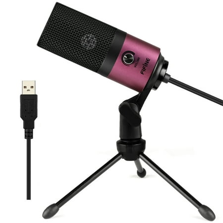 Fifine Usb Podcast Condenser Microphone Recording On Laptop/Computer