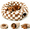 Coffee, variant on 3 in 1 Foldable Tunnel Bed for Dachshund Dog,Plush Sherpa Burrow Bed for Dachshund Small Dogs Cats,Cat Tunnel Bed with Cushion and Play Ball,Multi Shape Play Tunnel