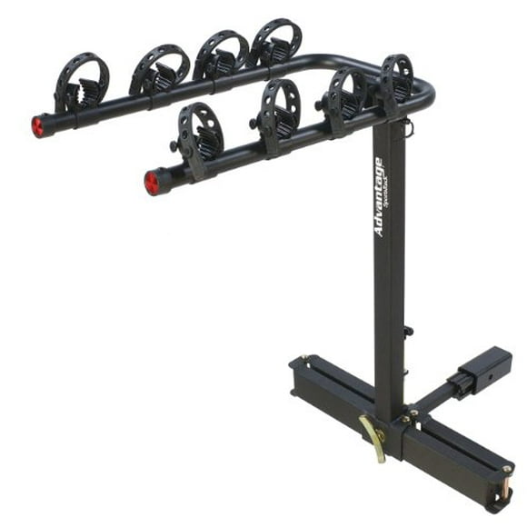 Heininger Automotive 2110 Advantage SportsRack glideAWAY2 Deluxe 4 Bike Rack Carrier