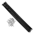 thumbnail image 4 of EeaseMX 36 radios de acero para bicicleta de montaña, 14 g, con curvatura en J, de 289 mm, 4 of 7