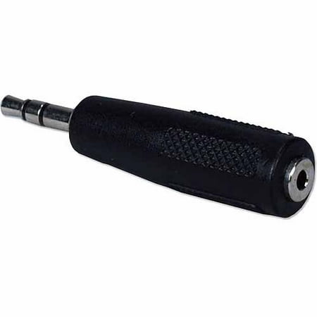 QVS CC399CR 2.5mm Female to 3.5mm Male Adapter QVS CC399CR 2.5mm Female to 3.5mm Male Adapter