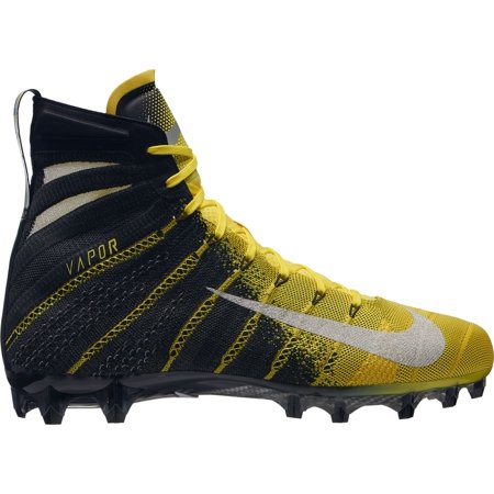 Nike Men's Vapor Untouchable 3 Elite Football Cleats Black/Yellow 10