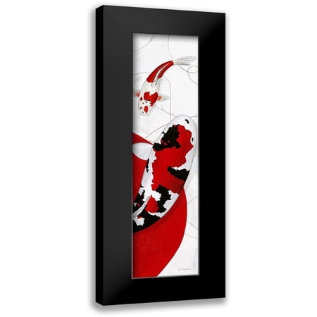 Gruhn, Nicole 7x14 Black Modern Framed Museum Art Print Titled - Together III