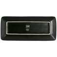 thumbnail image 2 of Gibson Soho Lounge Soho Lounge Dinnerware, (2) Platter Set, Matte Black, 2 of 5