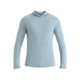 thumbnail image 5 of Athletic Works Men's Tri Blend Long Sleeve T-Shirt Hoodie, Sizes S-3XL, 5 of 5