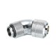 thumbnail image 1 of Macho a Hembra Extensor Conexión G1/4, 45° para Agua Refrigeración Sistema Plata, 1 of 5