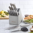thumbnail image 2 of Juego de bloques de cuchillos KitchenAid Gourmet de acero inoxidable de 15 piezas, 2 of 6