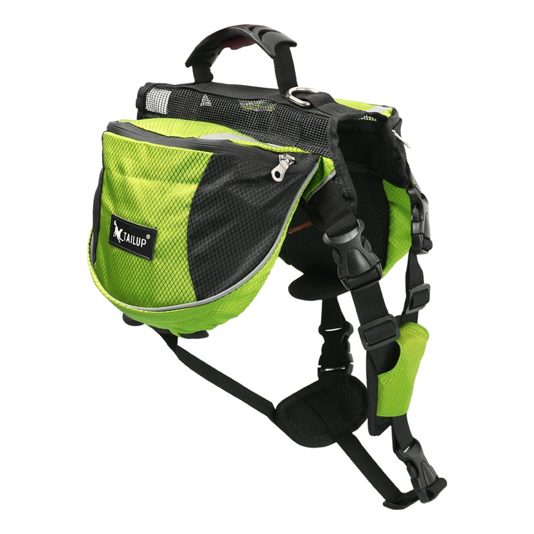 green mesh backpack