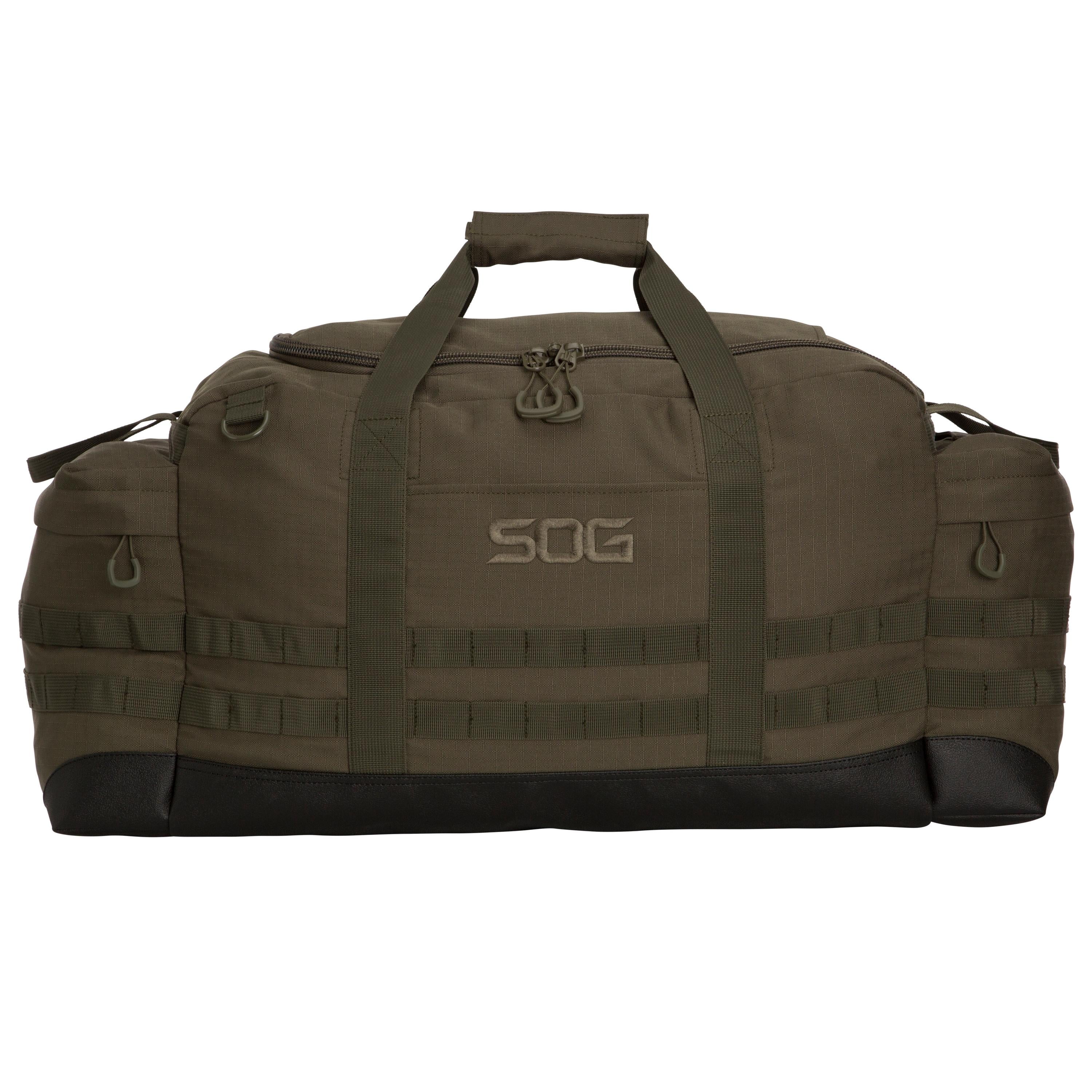 SOG Outbound 12.7 Duffel Backpack with Adjustable Straps, Green