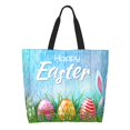 thumbnail image 1 of Easygdp Happy Easter Bolsas Tote para Mujer, Bolsos de Hombro para Viaje, Bolsos de Mano de Gran Capacidad para Compras y Trabajo, 1 of 8