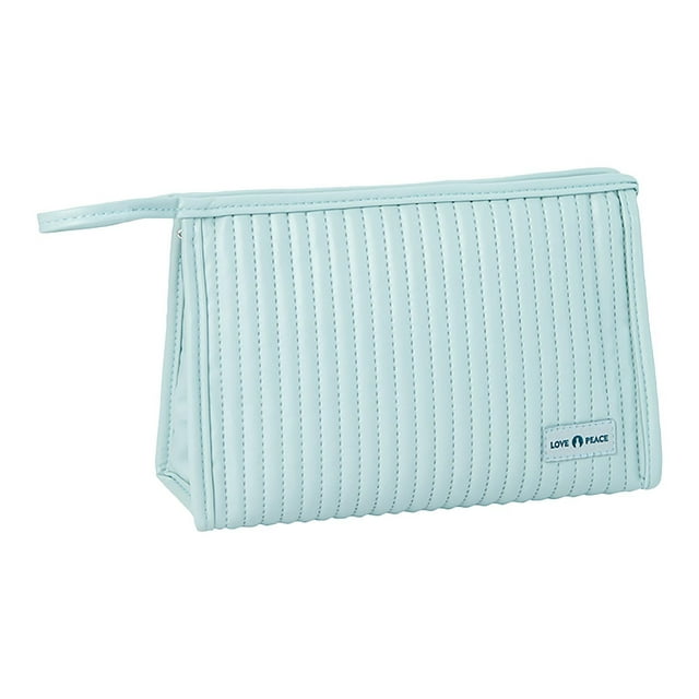 Fiudx Bonita Bolsa de Maquillaje, Organizador Portátil de Artículos de Tocador, Elegante Bolsa de Cosméticos con Forma de Pastel, Diseño de Fácil Acceso para Acceder Rápidamente a Tus Artículos, Perf