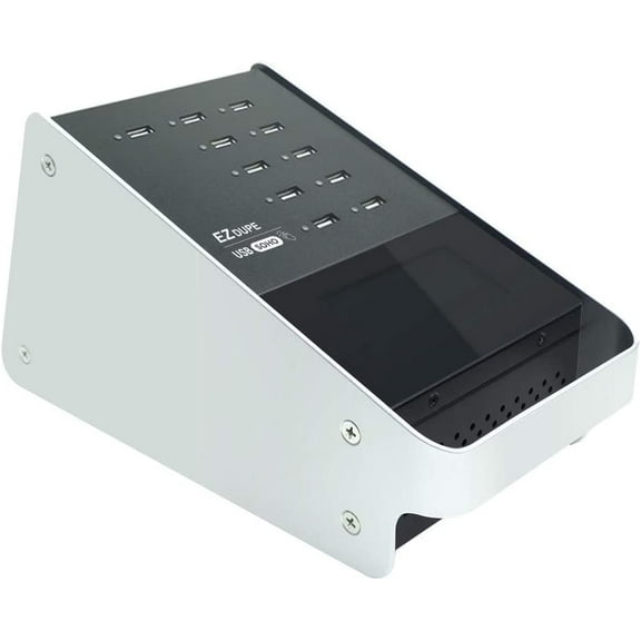 EZ Dupe SOHO Touch 1 to 10 USB Duplicator - Multiple USB 2.0 / 3.0 / 3.1 Thumb Drive Cloner Copier & Flash Media Eraser with Touchscreen Menu Function
