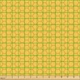 thumbnail image 2 of Ambesonne Honeycomb Fabric by the Yard Upholstery, Geometric Pattern Hexagon, 1 Yard, Yellow Earth Yellow, 2 of 5