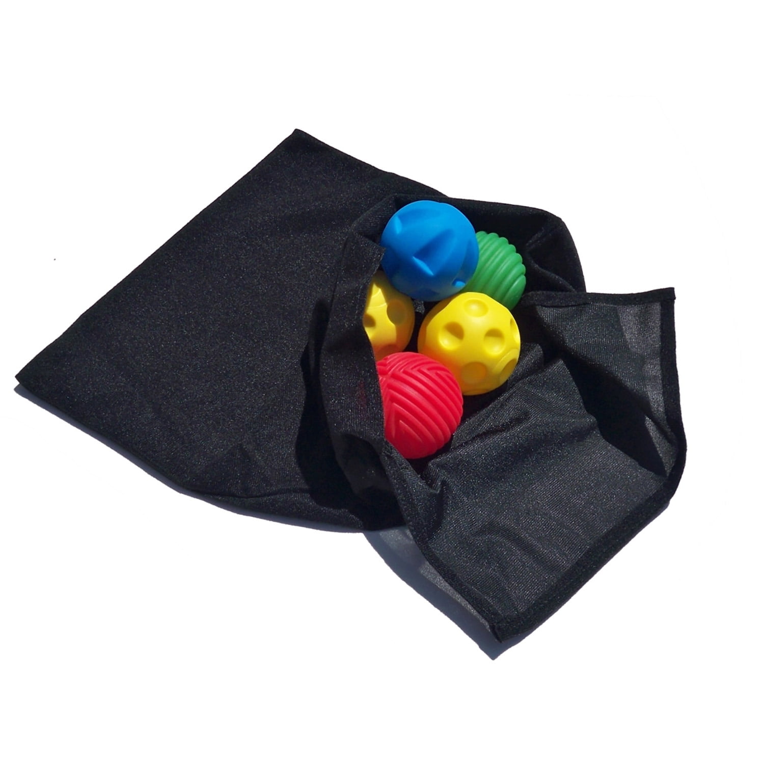 Get Ready Kids Tactile Sensory Ball Set with Hide-N-Seek Sack, 2", Set of 16