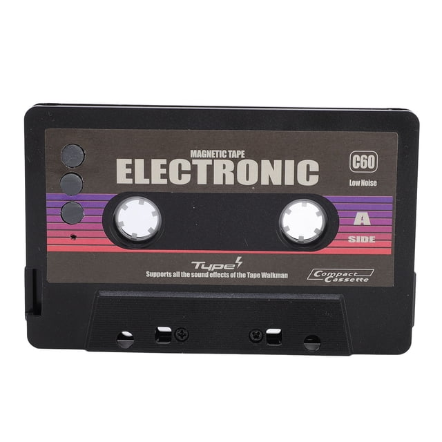 Car Cassette Adapter, Support 32G Memory Card Car Tape Player Adapter for Smartphone
