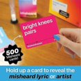 thumbnail image 3 of Misheard Music Party Game - Guess The Song or Artist with Lyrical Nonsense Cards, Fast-Paced Card Game for Karaoke & Family Fun, 3 of 5