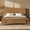 Natural, variant on Bellemave Bamboo Wood Queen Size Bed Frame with Headboard, Mid-Centry Modern Platform Bed Frame with Slats Support, Easy Assembly, Noise Free, Natural