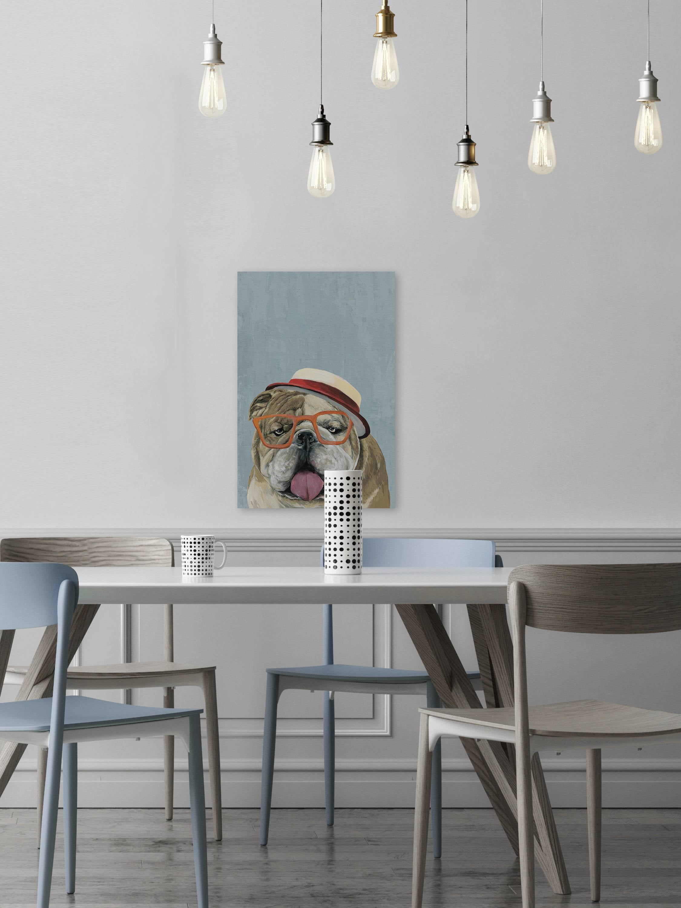 Marmont Hill "The Don of Dogs" Painting Print on Wrapped Canvas