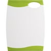 Reversible 10" x 13" Cutting Board, White and Green