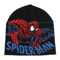 thumbnail image 1 of Spider-Man Crouch Reversible Beanie, 1 of 5
