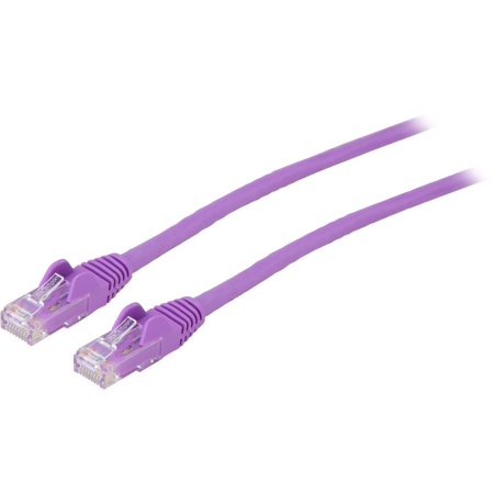 UPC: 0065030869140 | StarTech N6PATCH6PL StarTech.com Cat6 Patch Cable – 6 ft. – Purple Ethernet Cable – Snagless RJ45 Cable – Ethernet Cord – Cat 6 Cable