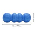 thumbnail image 3 of Columna para Ejercicios Yoga Rodillo Maní Columna Masaje Espinal para Relajación Pantorrillas (azul/55 Grados), 3 of 9