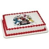 Power Rangers Ninja Edible Cake Topper or Cupcake Topper Decorations (7.5"x10" Rectangle)