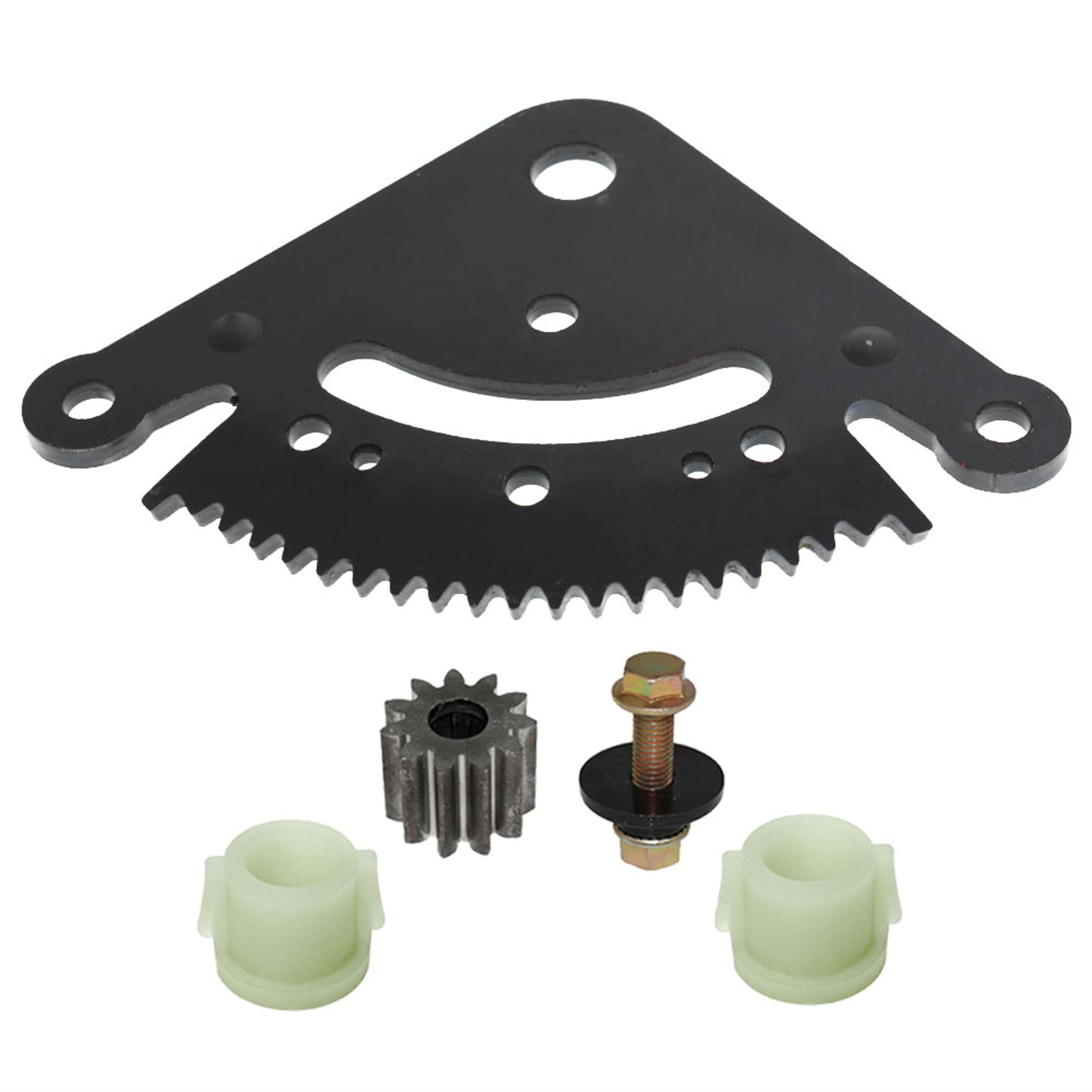 findmall Lawn Mower Steering Sector & Pinion Gear Kit Fit for John Deere D130 D140 D150 D160