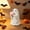 C, variant on Halloween Decorations Ghost Ornament, Multicolor Resin Cute Ghost with Eerie Design for Mantel Shelf Or Porch, Reusable Spooky Home Decoration