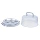 thumbnail image 2 of Cake Transport Storage Container for Household Users in Sky-Blue Pp with Handheld Function 1Pack, 2 of 3