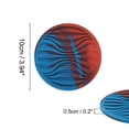 thumbnail image 2 of Unique Bargains 1 Set Water-repellent Wave Drink Coaster Red Blue Camo Silicone, 2 of 5