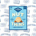 thumbnail image 4 of Pack of 2 Blue Diamond Almonds Nut-Thins, Hint of Sea Salt, Snack Crackers, Gluten-Free, 4.25oz-With Bowl by Mahad, 4 of 6