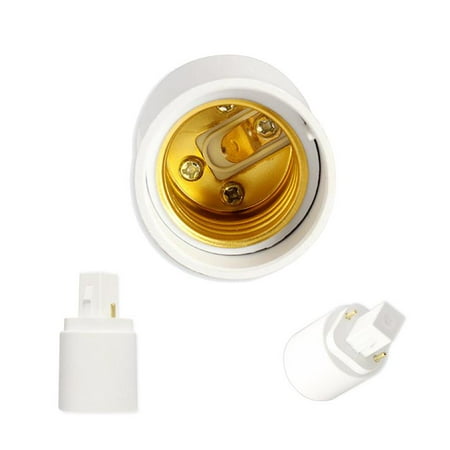 

XUQIANG LED Adapter G24 To E27 Lamp Base Extender Lamp Holder Converter Bulb Lamp Holder Converters Plug Extender For Lighting Home Tool