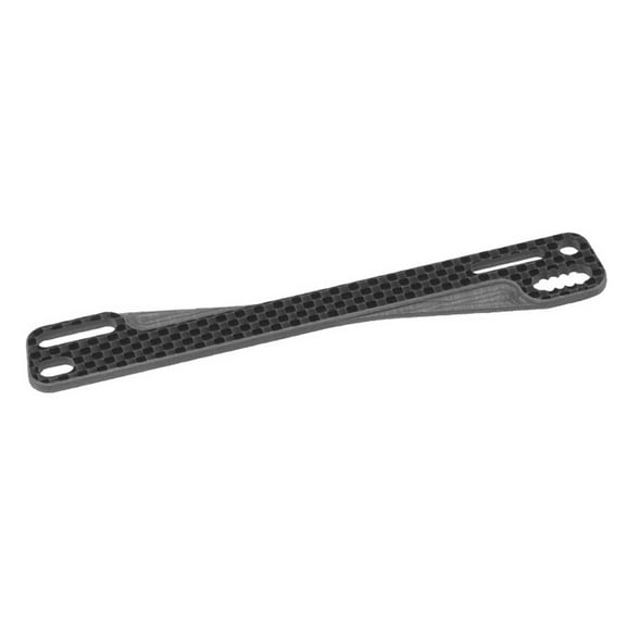 JConcepts Inc. B74 Carbon Fiber battery brace -ribbed & chamfered JCO2520 Electric Car/Truck Option Parts