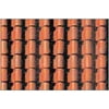 JTT Scenery Products 97434 HO Patterned Plastic Spanish Tile (Pack of 2)