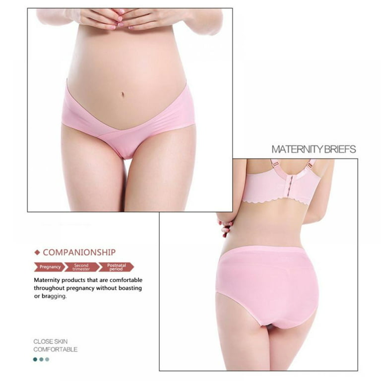 Valcatch V-shaped Under the Belly Maternity Underwear Pregnancy Bikini  Underwear