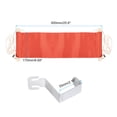 thumbnail image 2 of Uxcell Foot Hammock Under Desk, Adjustable Foot Rest Sling with Hooks Portable Desk Footrest, Orange Style 1, 2 of 6