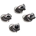thumbnail image 3 of 4 Uds zapatos de lona para cachorros moda lindos para todas las estaciones transpirables antideslizantes zapatos deportivos para mascotas para perros pequeños mascotas, 3 of 8
