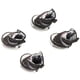 thumbnail image 3 of 4 Uds zapatos de lona para cachorros moda lindos para todas las estaciones transpirables antideslizantes zapatos deportivos para mascotas para perros pequeños mascotas, 3 of 8