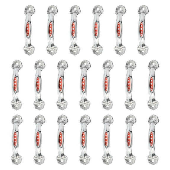 Masteelf 40 pcs Stainless Steel Cabinet Handles Door Drawer Knobs Wardrobe Pulls