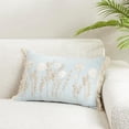 thumbnail image 4 of Delicate Embroidered Floral Poly Filled Pillow, 4 of 4