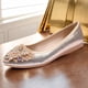 thumbnail image 1 of Zapatillas de ballet plegables antideslizantes y brillantes, zapatos planos para viajes al aire libre, 1 of 9