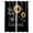 Black, variant on Sunflowers Blackout Curtains for Bedroom Living Room Darkening Curtains 84 Inch Length 2 Panels Set Modern Bee You Are My Sunshine Black Window Curtain Window Treatment Grommet Drapes 52"x84"