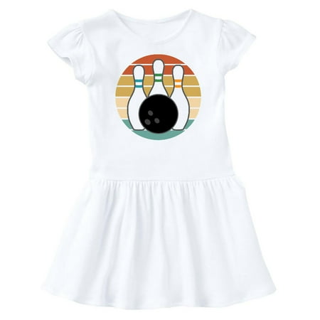 

Inktastic Bowling Pins Ball Bowler Gift Gift Baby Girl Dress