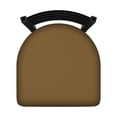 thumbnail image 2 of 400 25" Stationary Counter Stool with Black Wrinkle Finish and Canter Iron Seat, 2 of 2